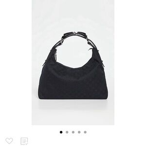 Gucci Black Hobo Bag
